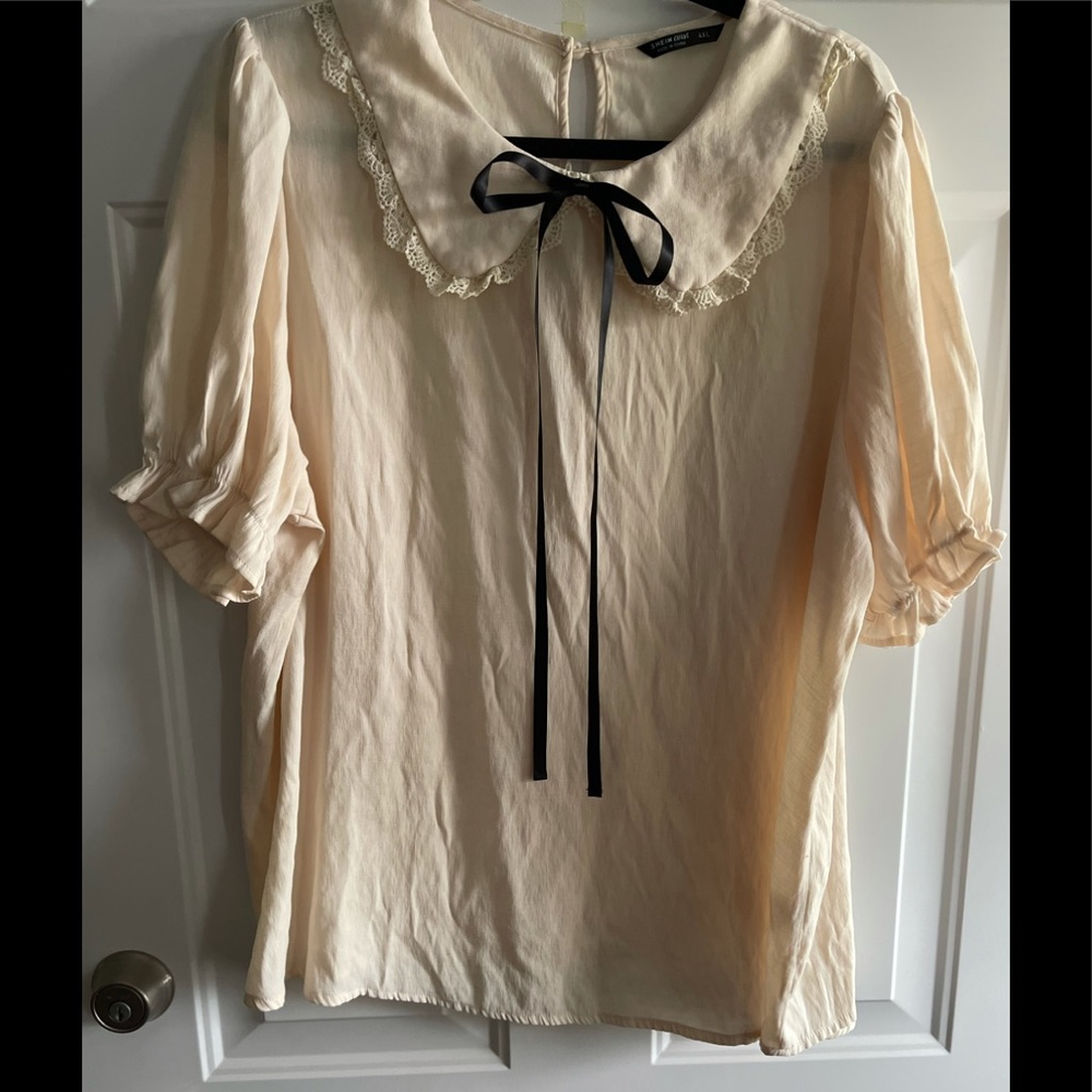 (3/$25) SHEIN CURVE Peasant Blouse